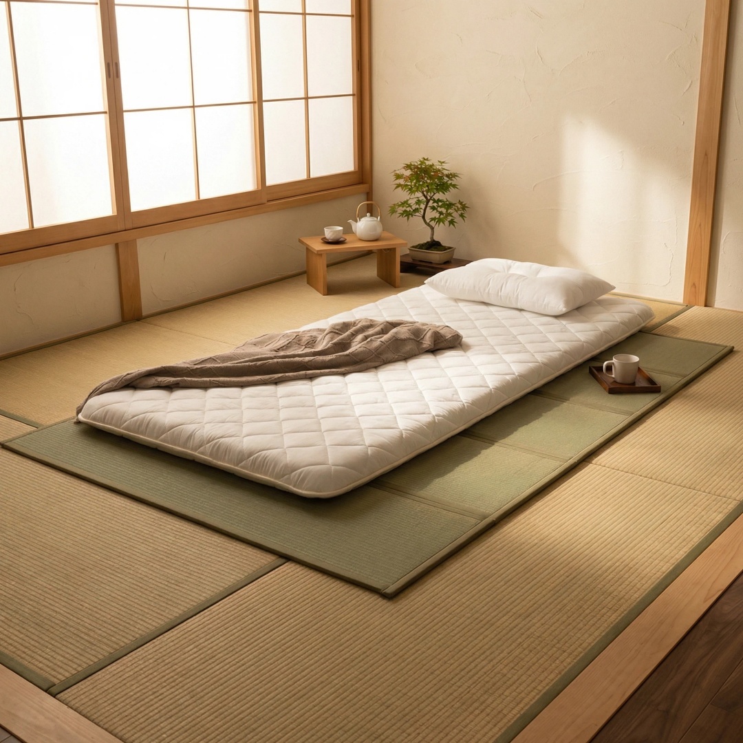 Tatami Mat Rush - Damedai 4 Pieghe Tatami Pad Mobili