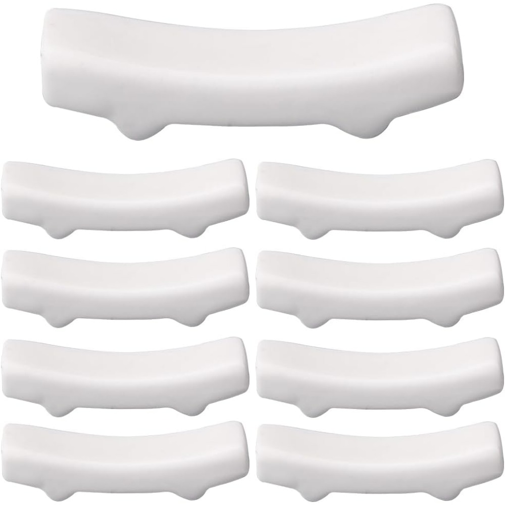 Chopstick Rest Ceramic - 12 pezzi poggia bacchette bianco porcellana