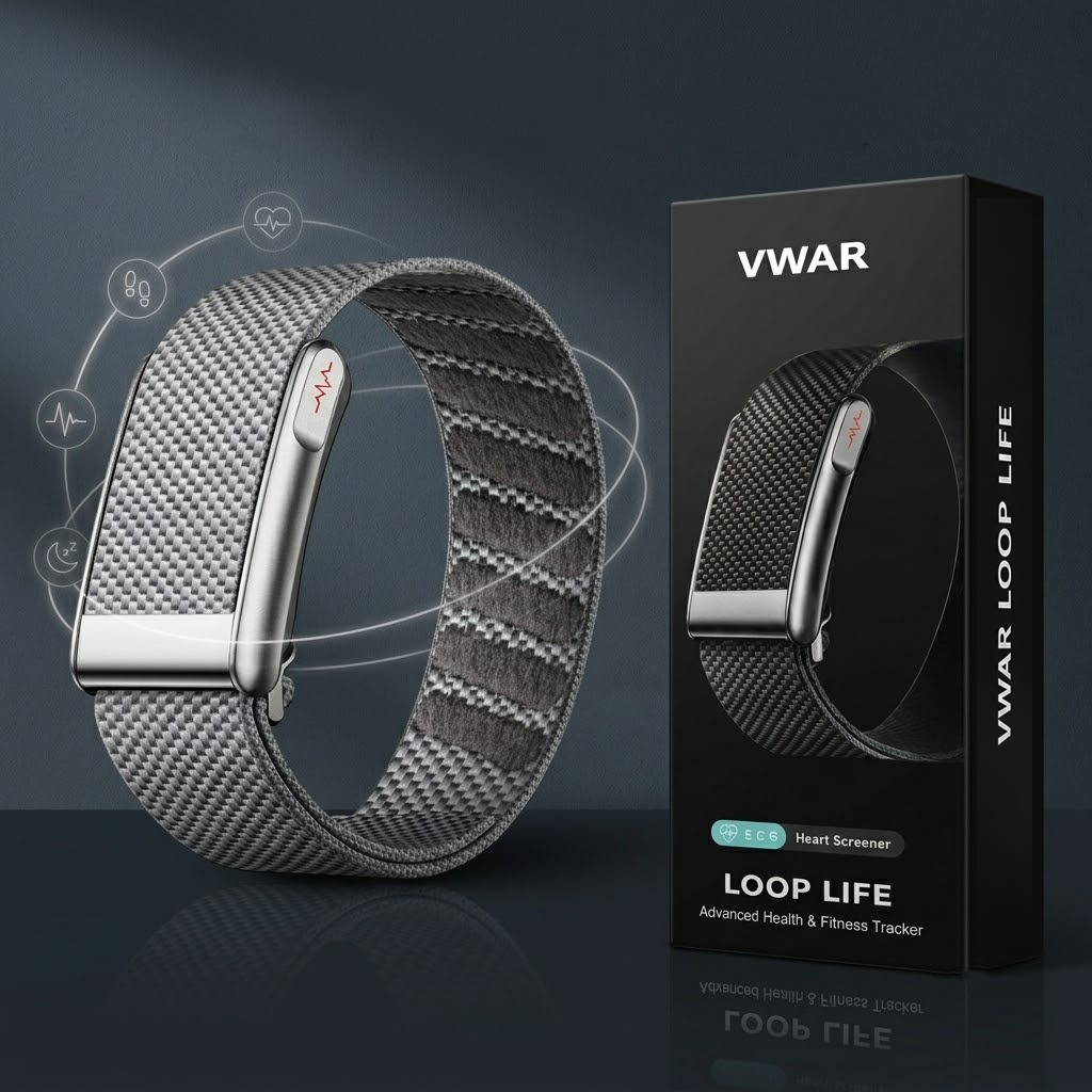 Japanese Women Lifestyle - Braccialetto Intelligente VWAR Loop Life Sport