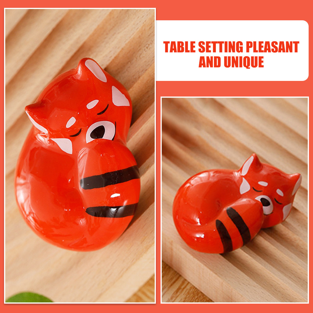 Chopstick Rest Ceramic - Set di 4 Poggiacoltelli in Ceramica