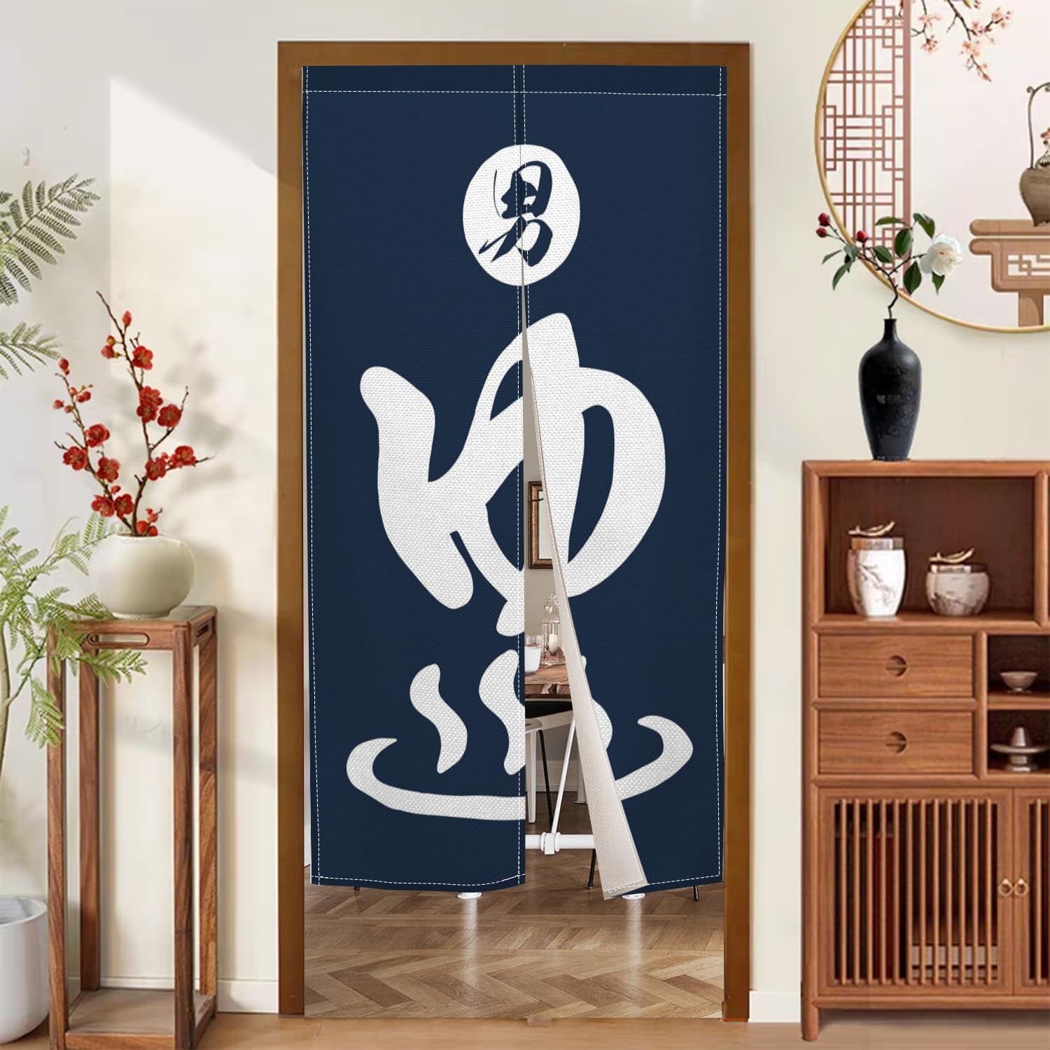 Noren Curtain Doorway - Tenda Noren Giapponese Lunga per Porta,