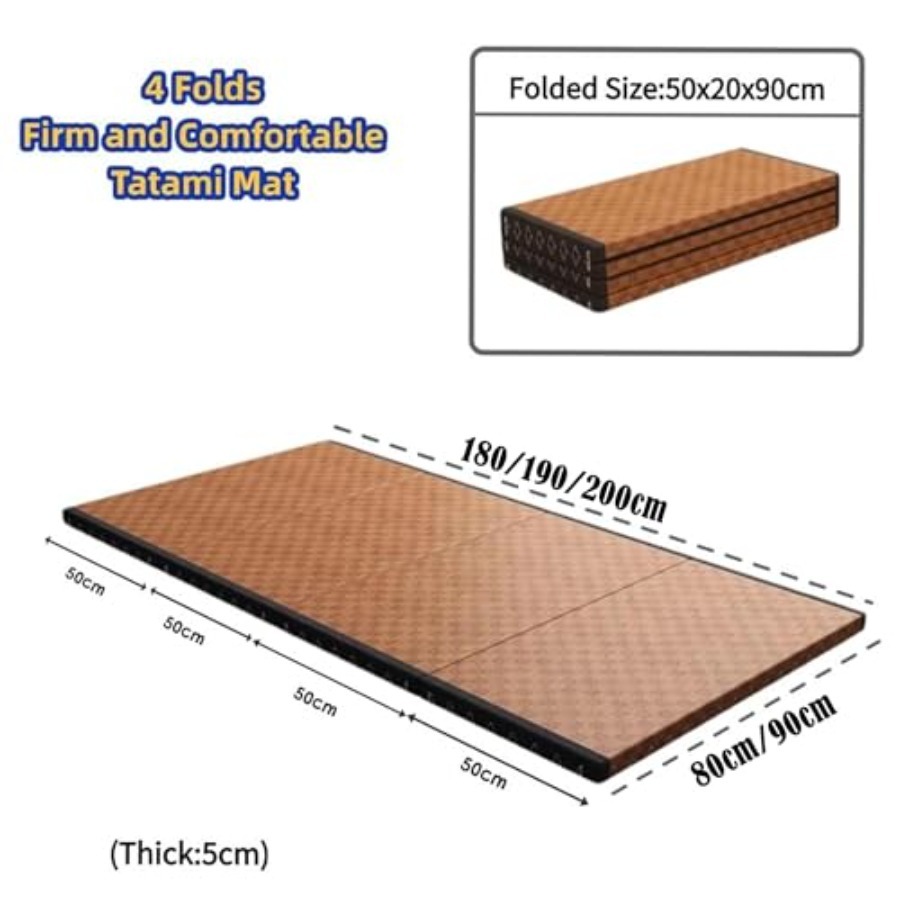 Materasso Pieghevole in Erba R - Tatami Mat Rush recensione e prezzo