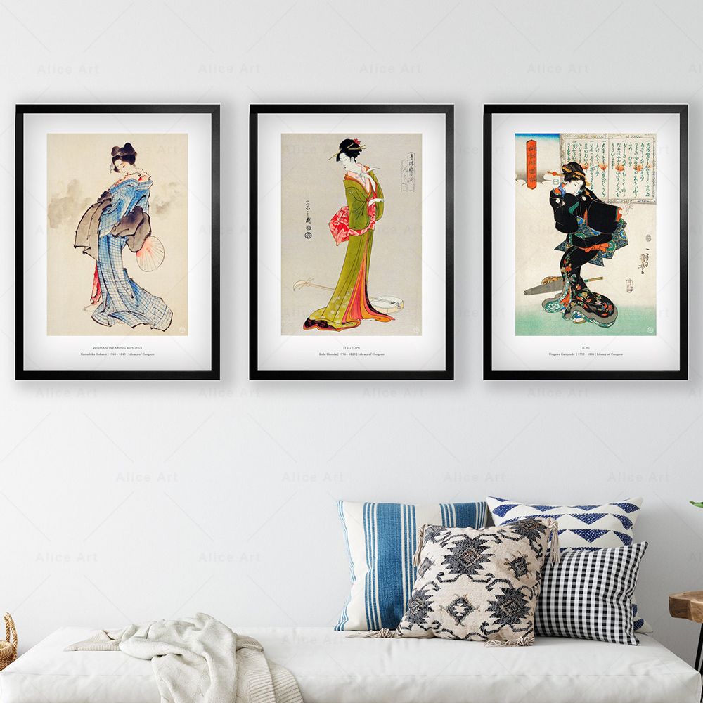 Quadro su tela in stile giappo - Japanese Women Lifestyle recensione e prezzo
