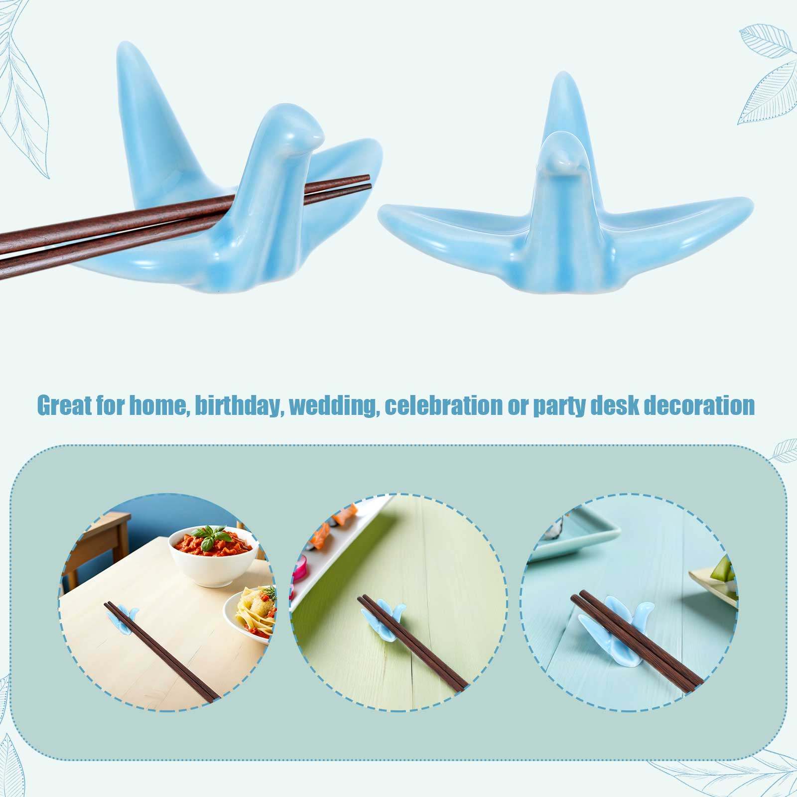 Set di 12 Poggiacoltelli in Ce - Chopstick Rest Ceramic recensione e prezzo