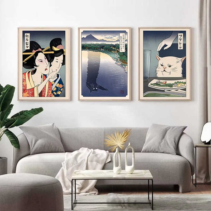 Stile giapponese Ukiyoe Poster - Japanese Women Lifestyle recensione e prezzo