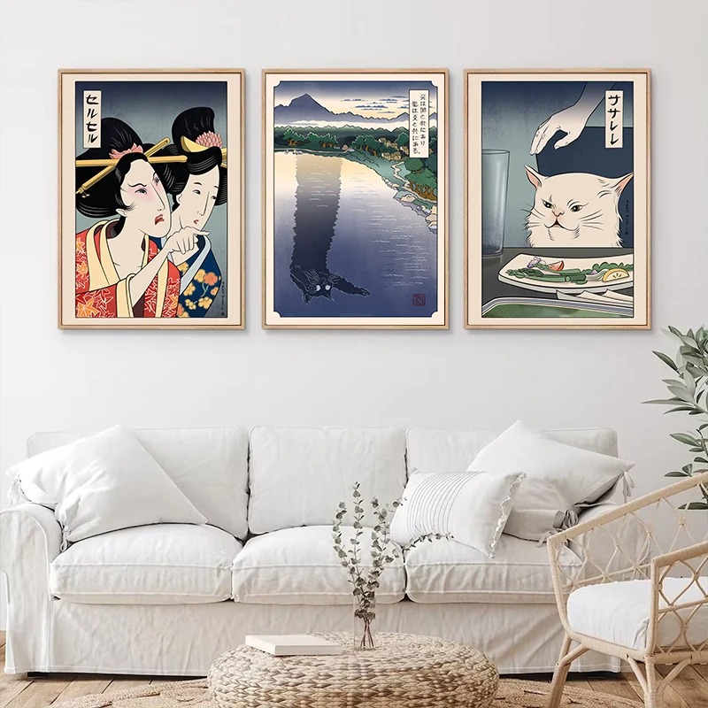 Stile giapponese Ukiyoe Poster - Japanese Women Lifestyle recensione e prezzo