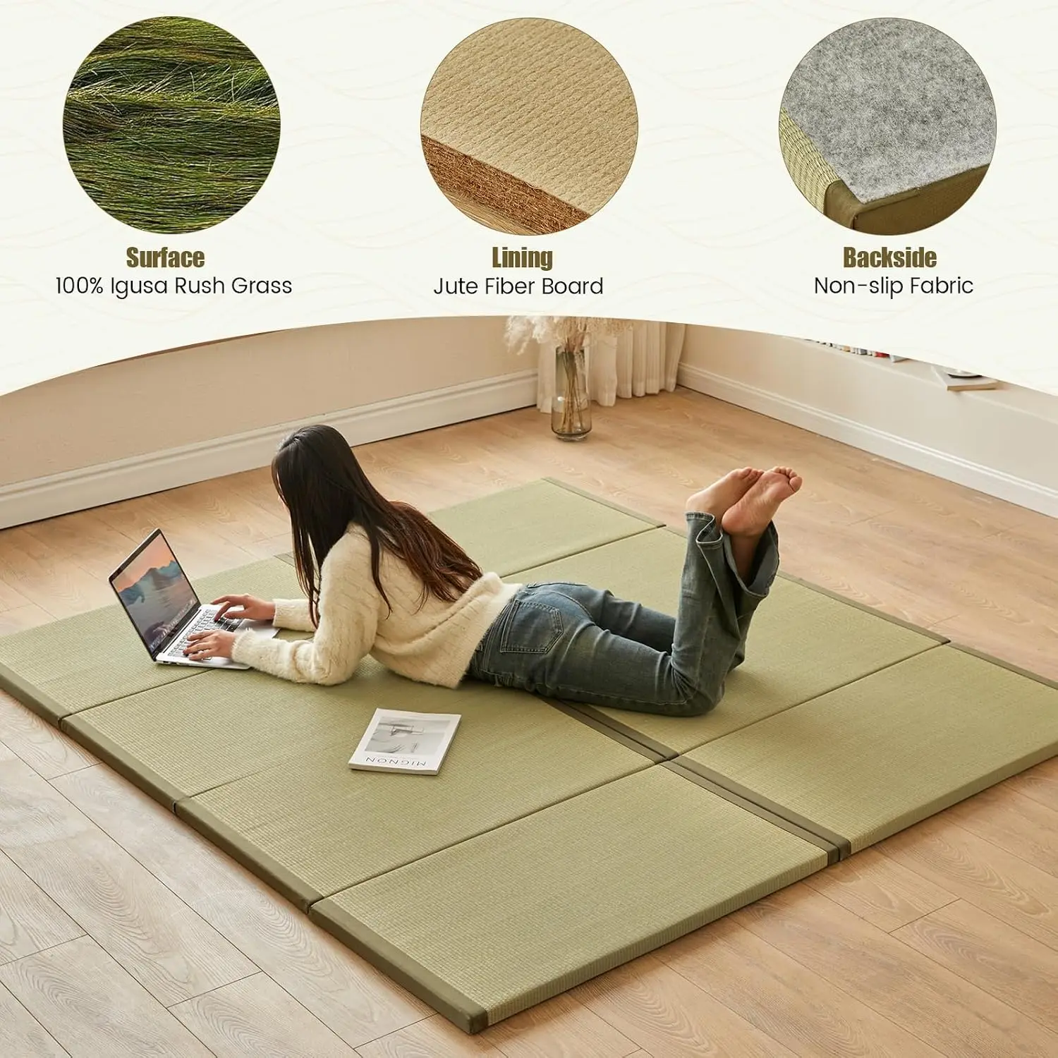 Tappetino Tatami Giapponese, M - Tatami Mat Rush recensione e prezzo